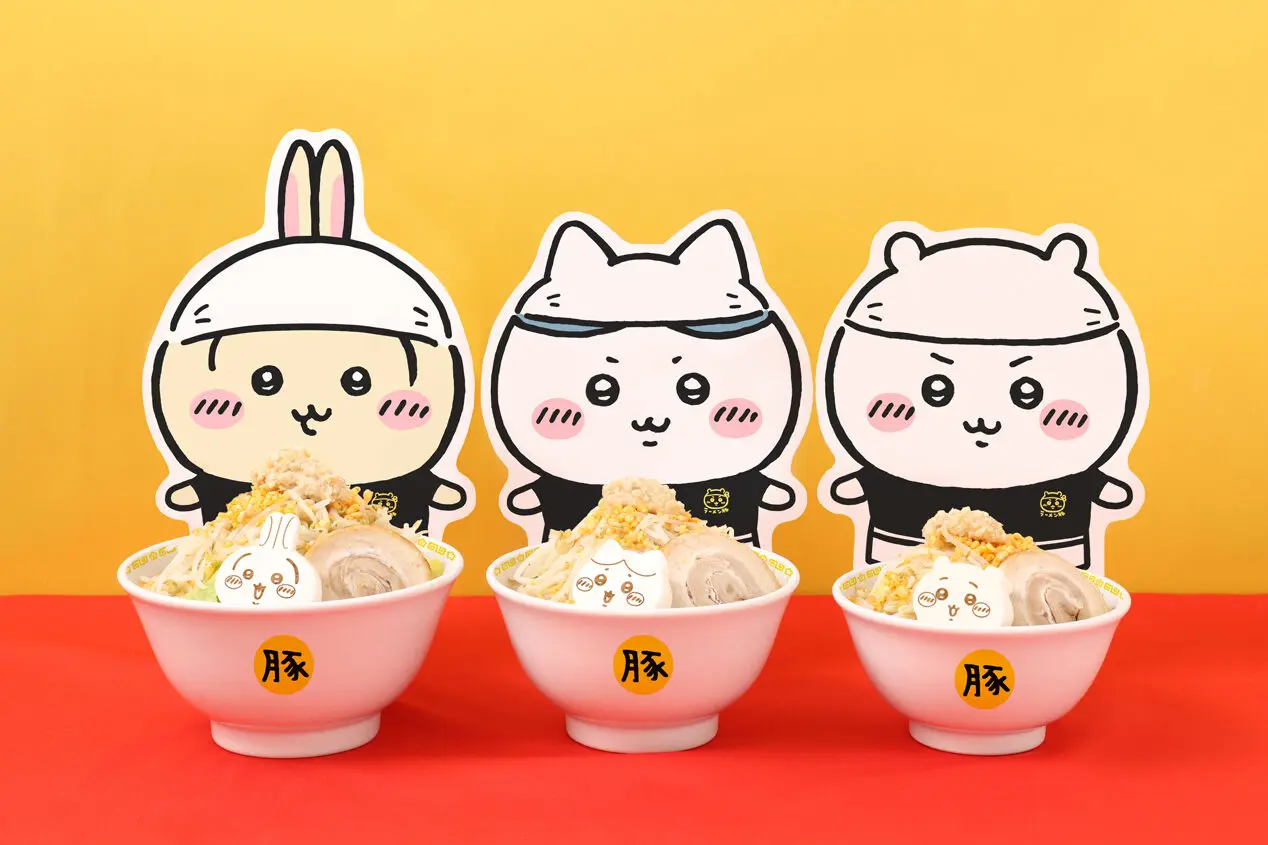 ちいかわラーメン豚」関西初出店！11/15（金）心斎橋PARCOに