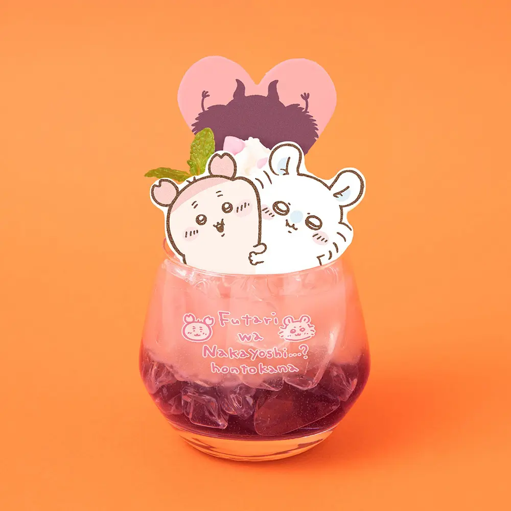 4月26日に「ちいかわレストラン」のドリンクスタンドが広島にて