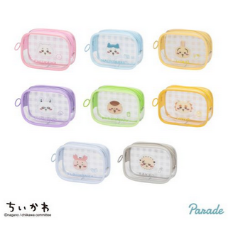 ちいかわ ぷっくりクリアミニポーチ 8種セット コンプリート