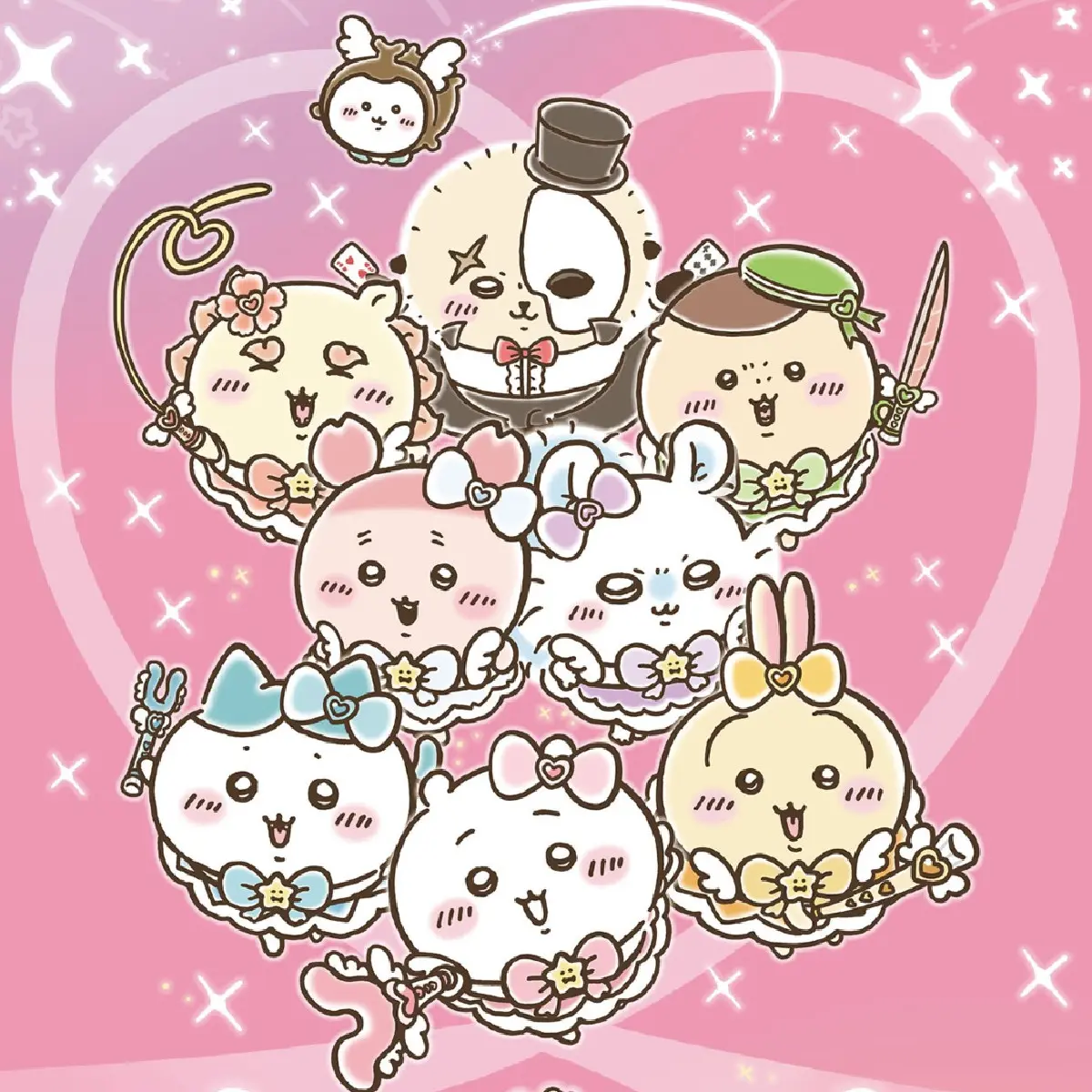 ちいかわ　まじかる 追加販売】ちいかわ 超まじかるちいかわ むちゃまじかるなソフビ