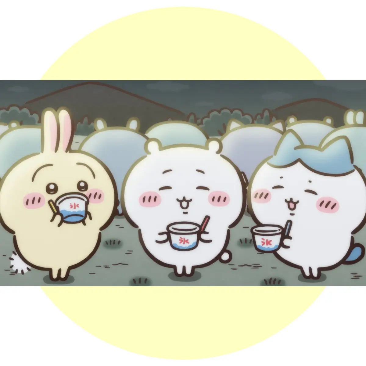 ふわふわの手触りに癒される♪ちいかわ・ハチワレ・うさぎの