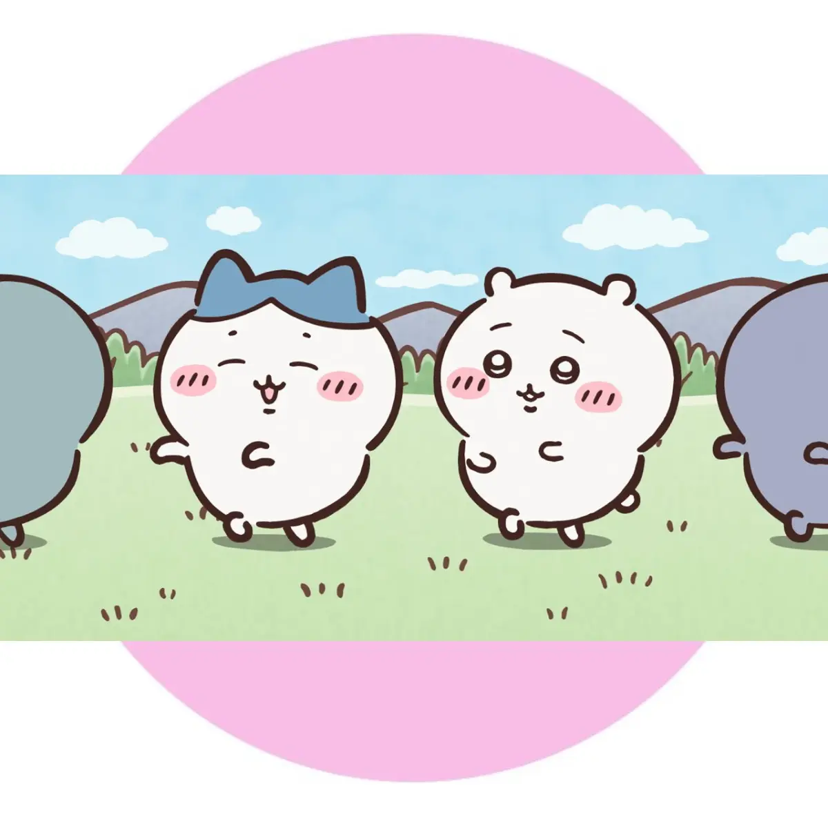 ふわふわの手触りに癒される♪ちいかわ・ハチワレ・うさぎの