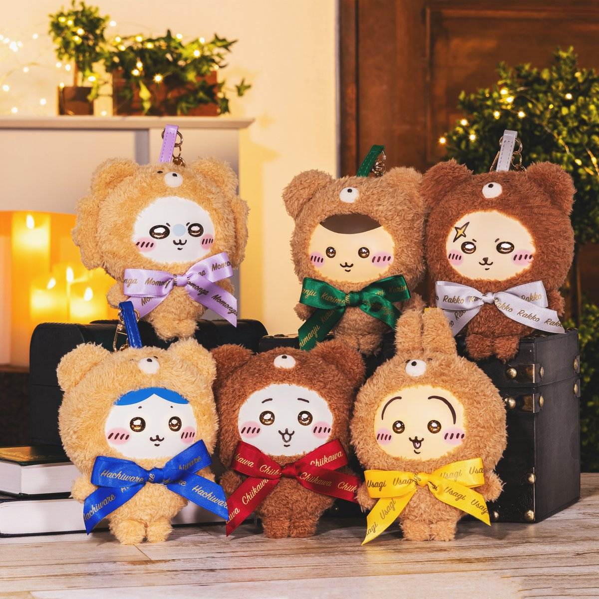 ちいかわ Kiramekko Teddy Bear