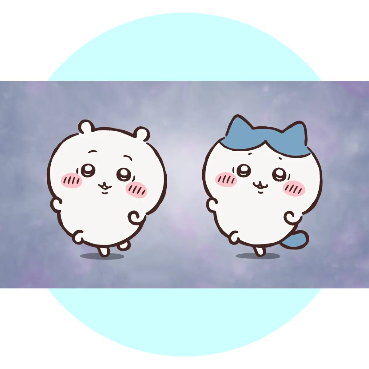 ちいかわ・ハチワレ・うさぎがパンダになっちゃった！パンダな